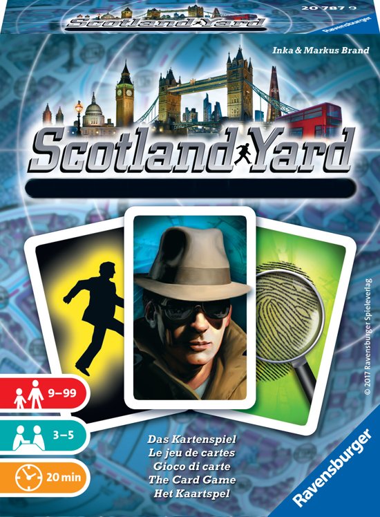 Afbeelding van het spel Ravensburger Scotland Yard kaartspel