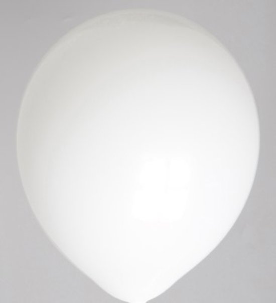 Globos ballonnen rond wit zak a 100st