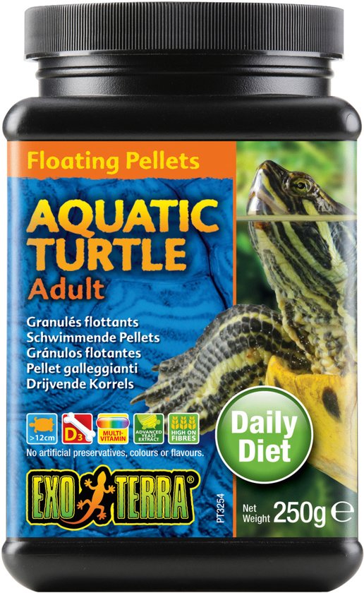 Floating Pellets Adult Water Turtles  250gr