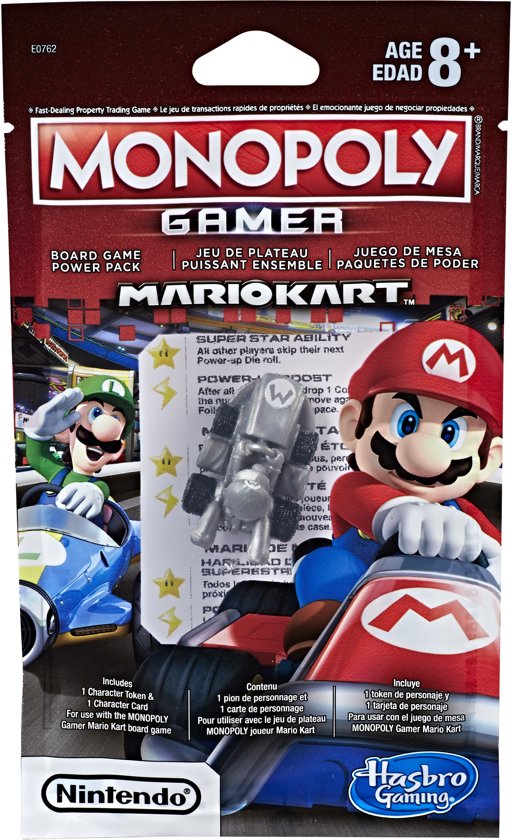 Monopoly Gamer Mario Kart Power Pack - Bordspel