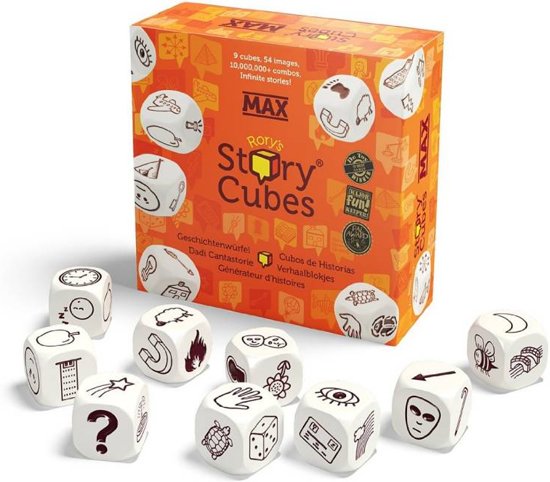 Afbeelding van het spel Rory's Story Cubes MAX (Classic)