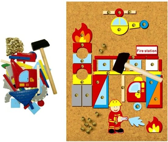 Afbeelding van het spel Simply for Kids - Hamertje tik - Brandweer