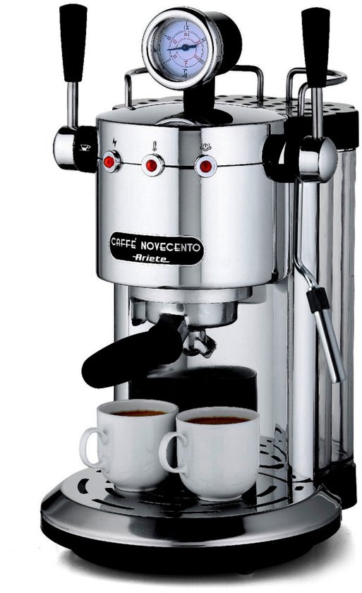 Ariete CaffÃ¨ Novecento Retro Espressomachine Chroom