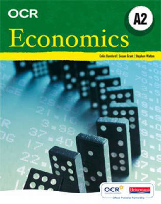 OCR A Level Economics Student Book (A2)