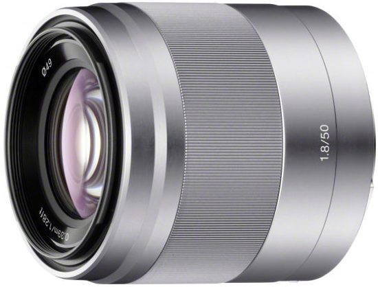 Sony E 50mm f/1.8 OSS Zilver