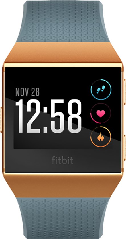 Fitbit Ionic - Smartwatch - Blauw & Oranje
