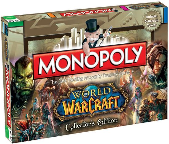 Thumbnail van een extra afbeelding van het spel Monopoly World of Warcraft - Bordspel - Engelstalig