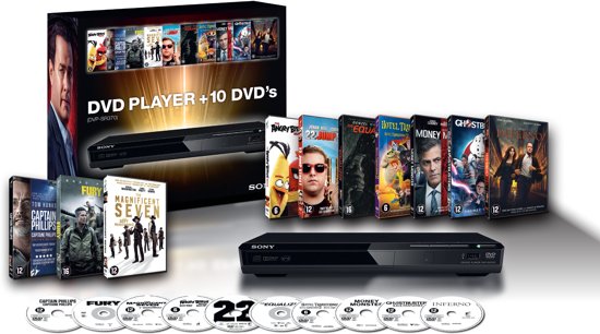 Sony DVPSR370 + 10 films