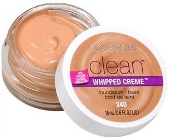 Foto van CoverGirl Clean Whipped Creme Foundation - 340 Natural Beige