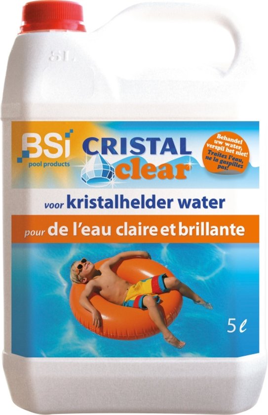Cristal clear 5 L - voor kristalhelder zwembadwater