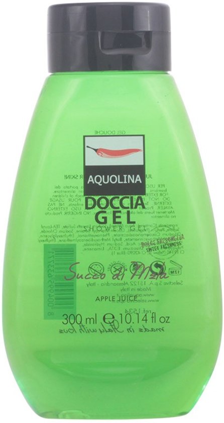 Foto van MULTI BUNDEL 3 stuks Aquolina traditional - shower gel - apple 300 ml