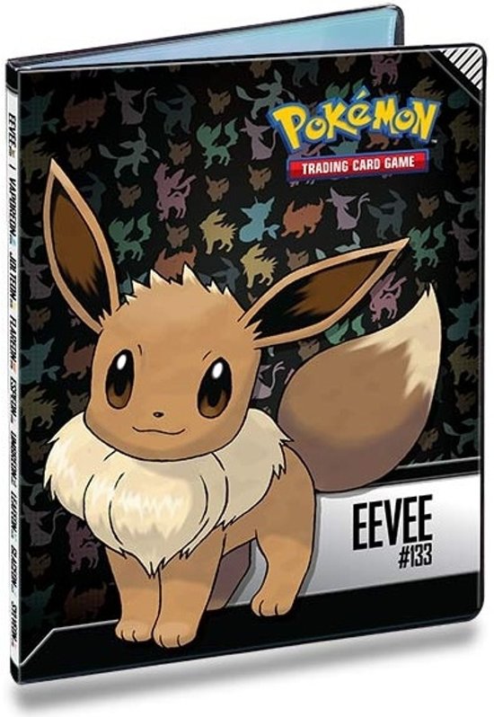 Afbeelding van het spel Pokémon Verzamelmap Eevee 9-pocket 30 X 23 Cm