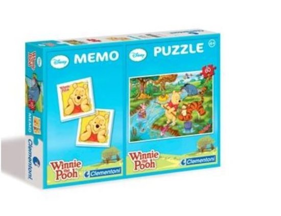 Thumbnail van een extra afbeelding van het spel Memo en Puzzel Winnie the Pooh