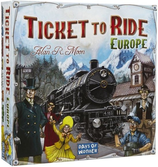 Spel - Ticket to ride Europe / Europa met uItbreiding Map Collection - France / Old West - Combi Deal