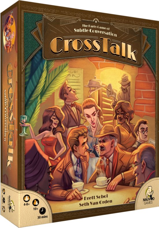 Afbeelding van het spel CrossTalk: The Party Game of Subtle Conversation