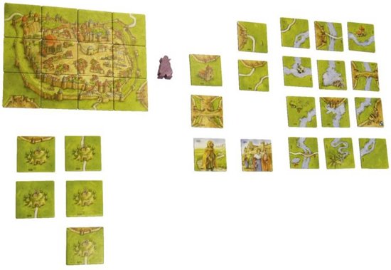 Thumbnail van een extra afbeelding van het spel Carcassonne: Graaf, Koning en Consorten - Kaartspel