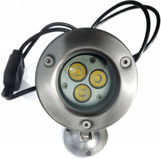 LED Outdoor Onderwater spot 9W warm wit IP68
