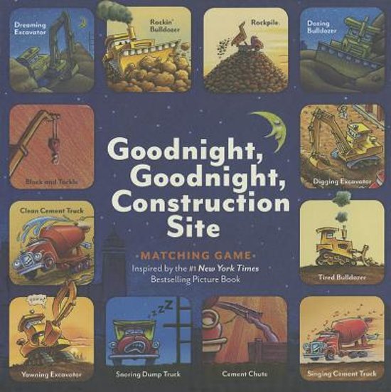 Afbeelding van het spel Goodnight, Goodnight, Construction Site Matching Game