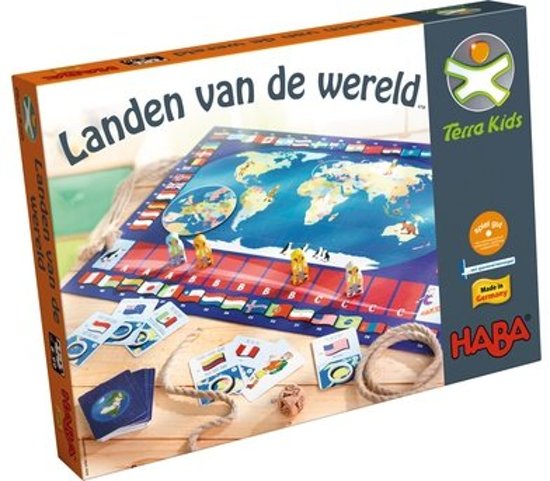 Afbeelding van het spel Spel - Terra Kids - Landen van de Wereld (Duitse verpakking met Nederlandse handleiding)