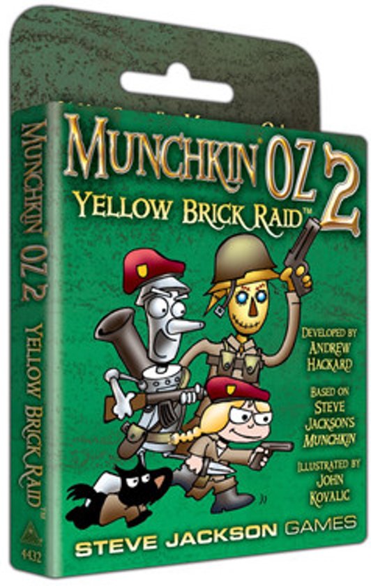 Thumbnail van een extra afbeelding van het spel Munchkin Oz 2 - Yellow Brick Raid