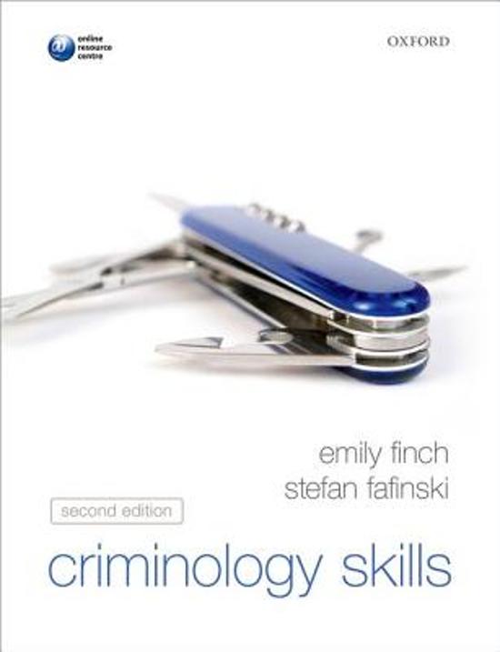 Summary of Chapter 3. ''Statistics and Official Publications' in Criminology Skills, Oxford, Oxford University Press