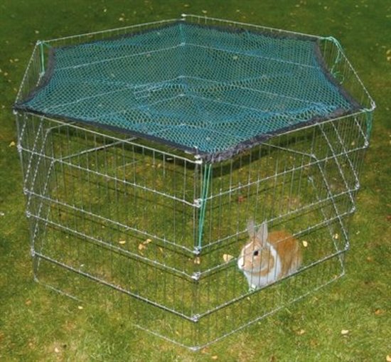 Vitakraft buiten konijnenren- Met Deur - 6x 60 x 63 cm