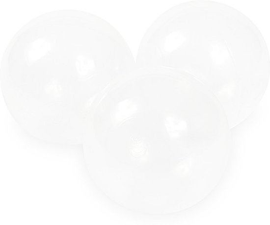 Ballenbak ballen transparant (70mm) voor ballenbak 300 stuks
