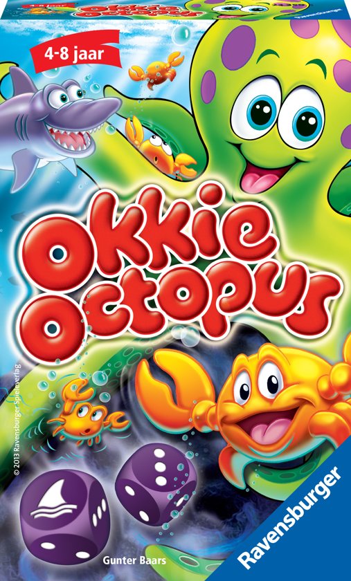 Afbeelding van het spel Ravensburger Okkie Octopus
