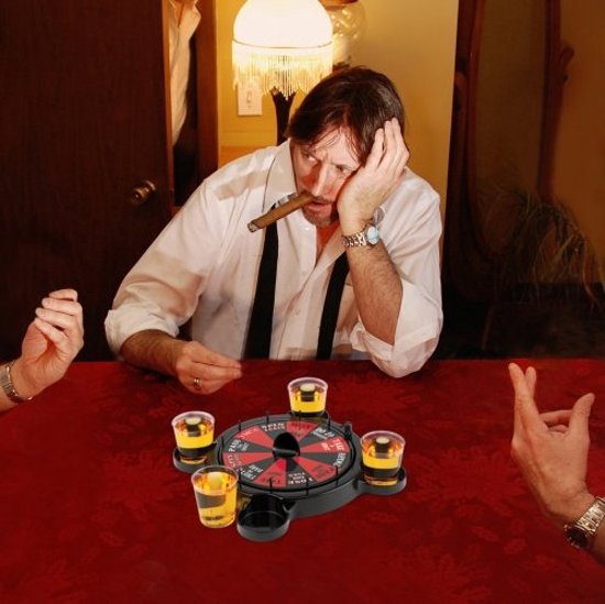 Thumbnail van een extra afbeelding van het spel 5-delige Drinking Roulette GameThumbsUp!