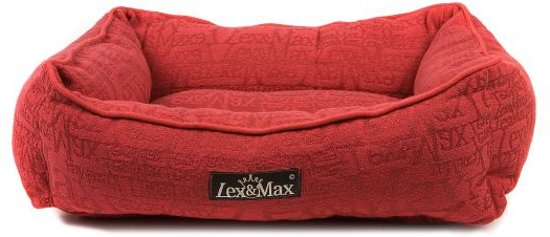 Lex & max chic kattenmand  40x50cm rood