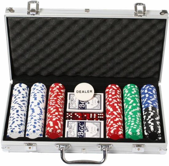 Thumbnail van een extra afbeelding van het spel Poker Set Aluminium Koffer
