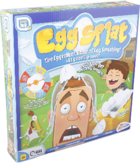 Afbeelding van het spel Ei Splet Spel - Egg Splat Game - Spletterende Eieren Spel - Familie Spel