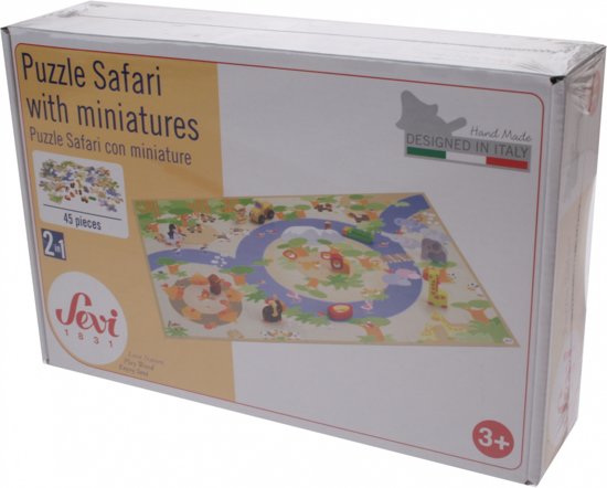 Afbeelding van het spel Puzzle Safari with Miniatures