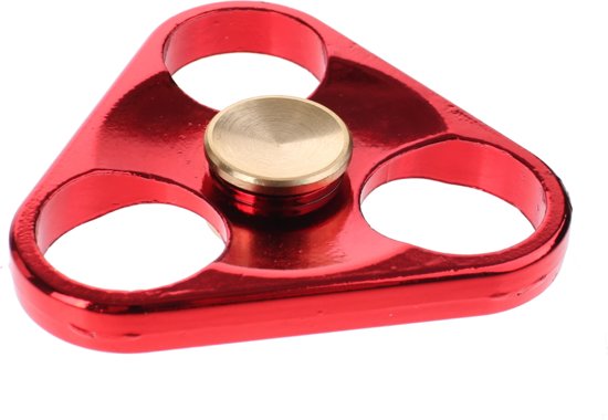 Afbeelding van het spel Toi-toys Fidget Spinner Triangel Rood