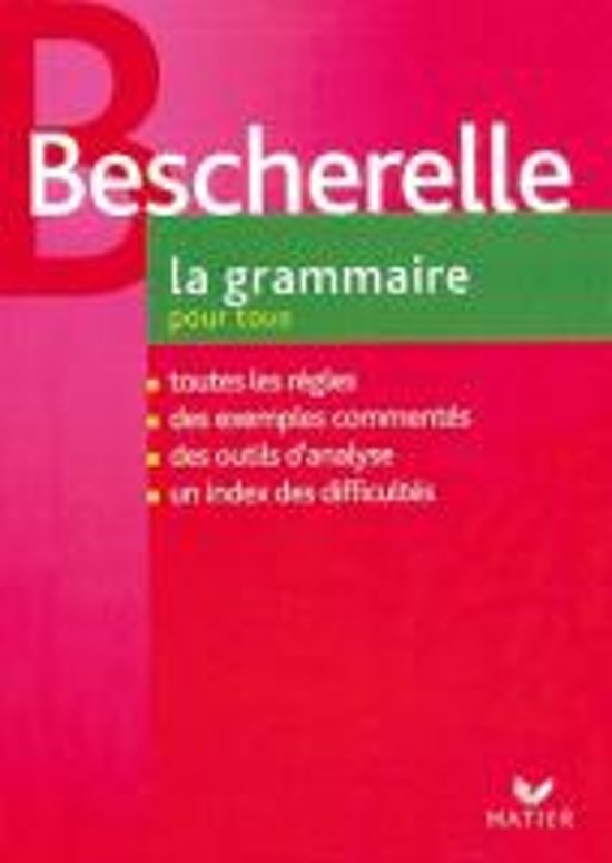 Le Nouveau Bescherelle. La grammaire pour tous 9783425067834 Boeken