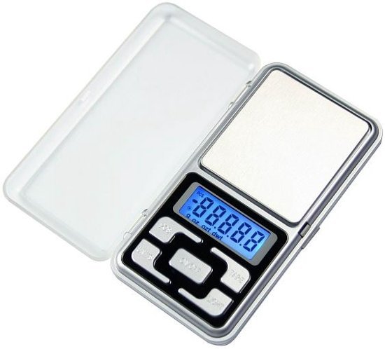 Mini precisie weegschaaltje / keuken weegschaal 0,1 tot 500 gram