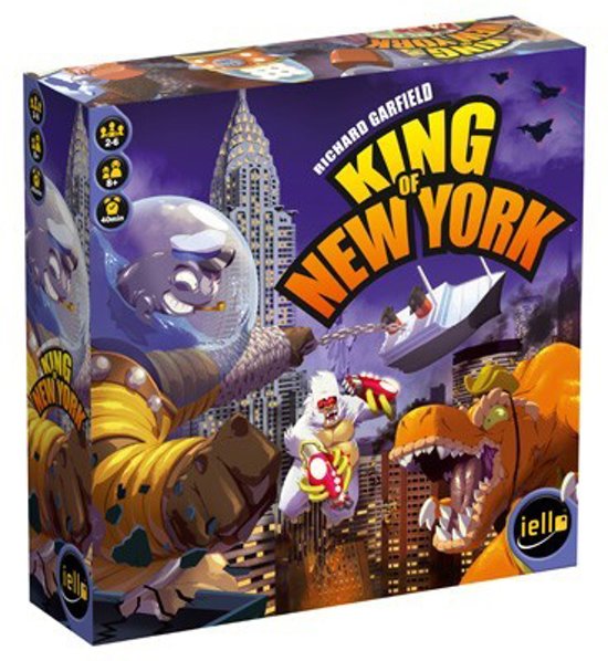 Thumbnail van een extra afbeelding van het spel King of New York - Bordspel - Engelstalig