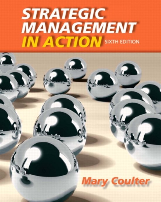 2023-2024 Victory Assured with [Strategic Management in Action,Coulter,6e] Solutions Manual