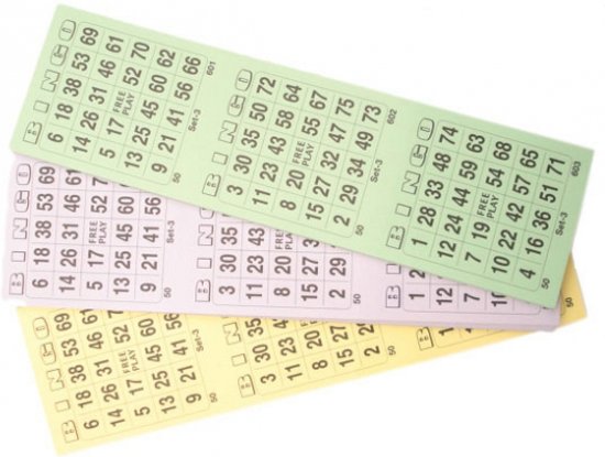 Afbeelding van het spel Bingo kaarten 1-75