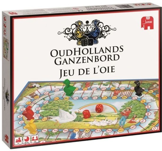 Thumbnail van een extra afbeelding van het spel Oud hollands Ganzenbord - Bordspel