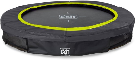 EXIT Silhouette inground trampoline ø183cm - zwart