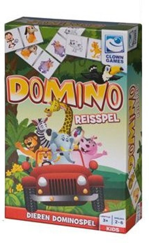 Afbeelding van het spel Clown Reisspel domino