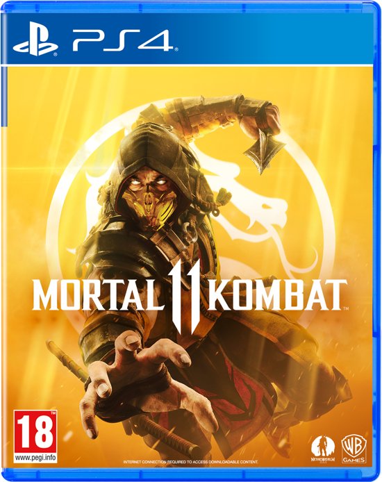Résultat d'image pour la couverture de Mortal Kombat 11 PS4"