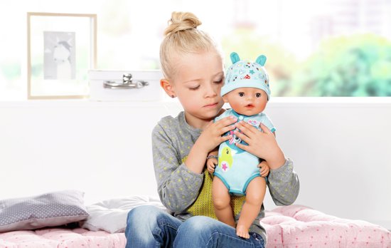 BABY born® Soft Touch Jongen - Interactieve babypop