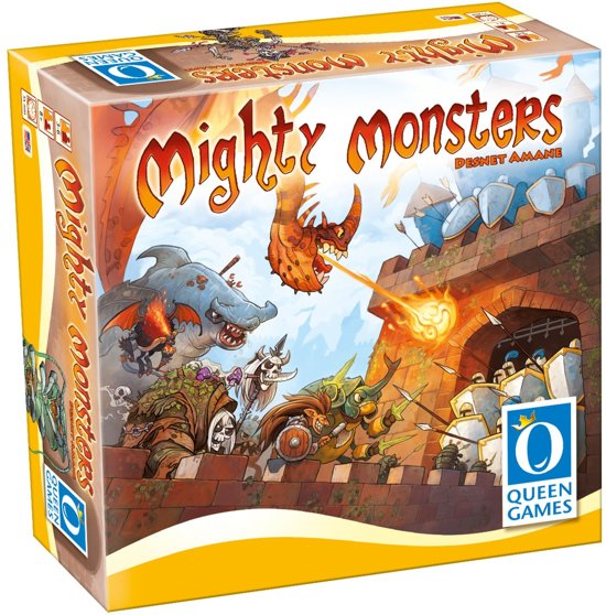 Afbeelding van het spel Mighty Monsters Queen Games ENG