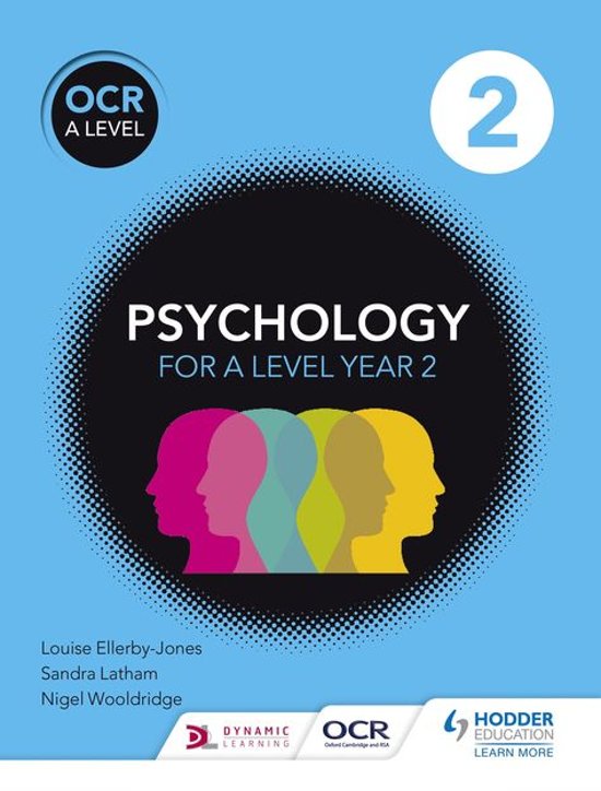 A level Child Psychology in Applied OCR Psychology 