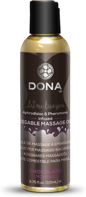 Dona Kissable Massage oil Chocolate