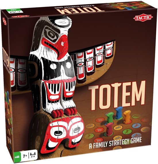 Afbeelding van het spel Tactic Bordspel Totem Met Houten Speelstukken