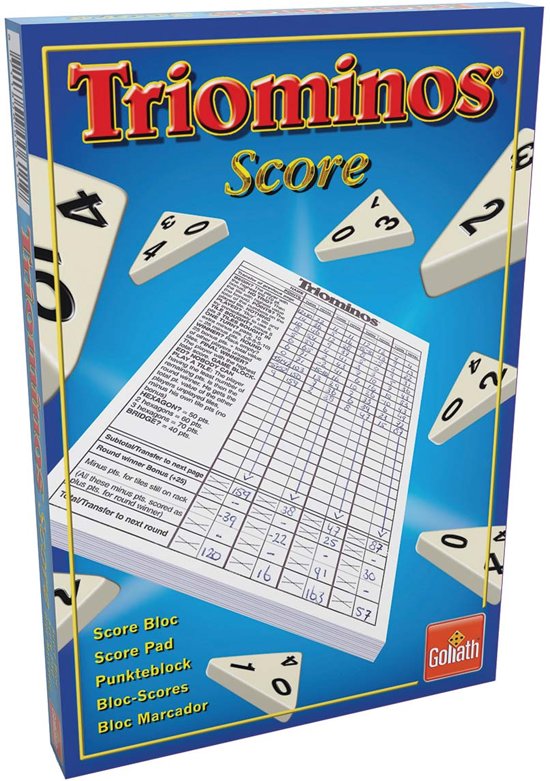 Afbeelding van het spel Triomino Scoreblok
