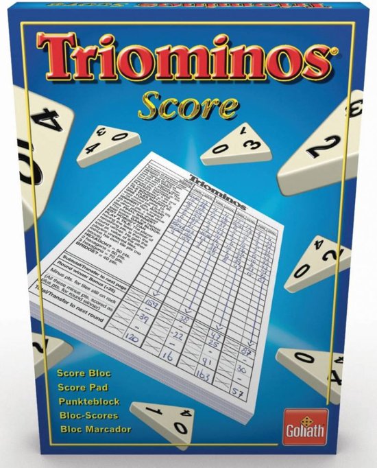 Thumbnail van een extra afbeelding van het spel Triomino Scoreblok